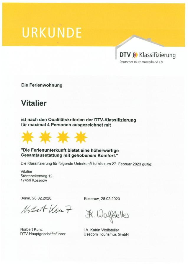 Appartement Ferienwohnung Koserow